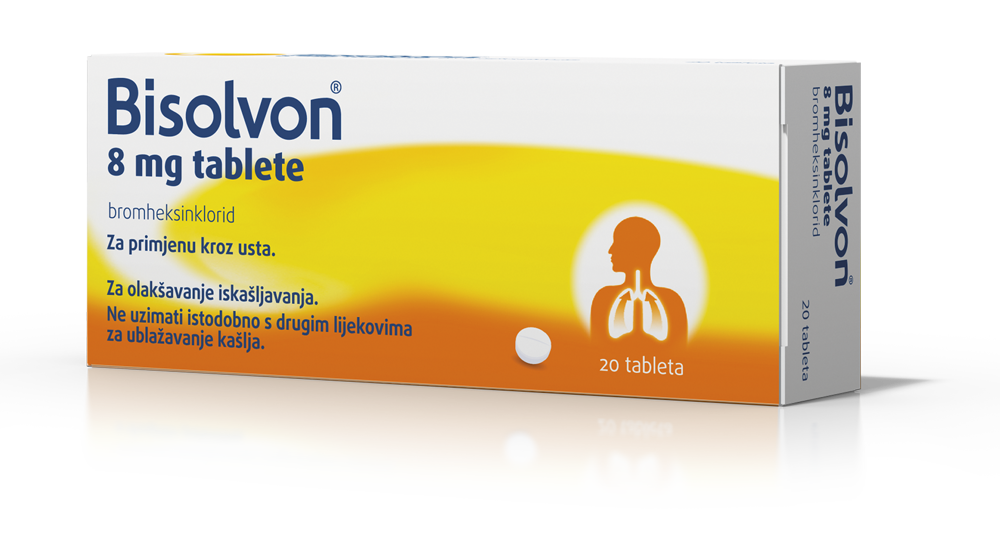 Bisolvon tablete 8 mg
